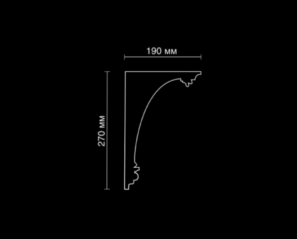 Карниз орнаментальный SK42 Artpole