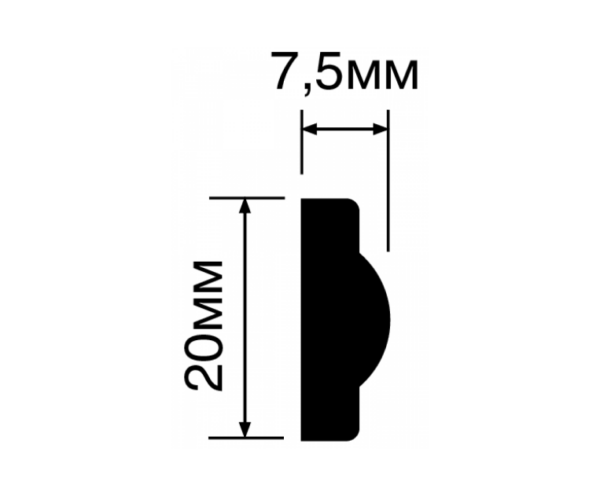 Молдинг HIWOOD D1020