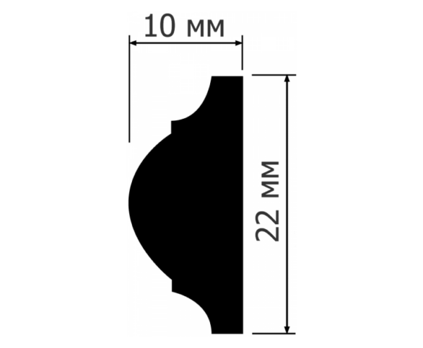 Молдинг HIWOOD D22