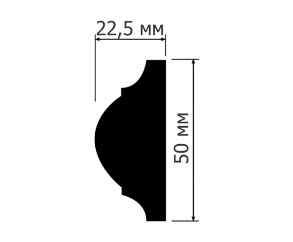 Молдинг HIWOOD D50