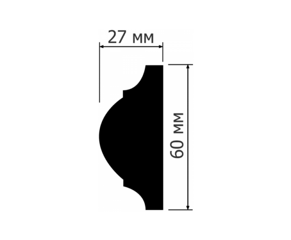 Молдинг HIWOOD D60