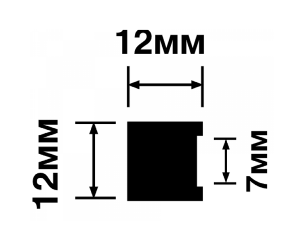 Молдинг HIWOOD MD12V1