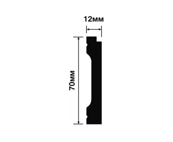 Плинтус HIWOOD B70V3