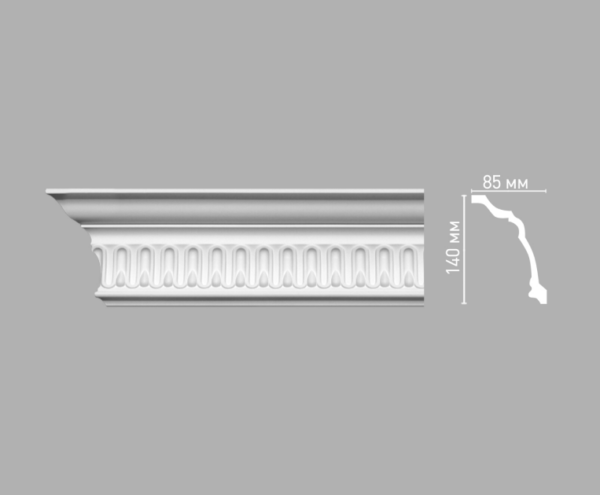 Плинтус потолочный с рисунком DECOMASTER 95093