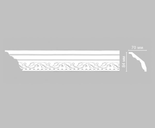 Плинтус потолочный с рисунком DECOMASTER 95621