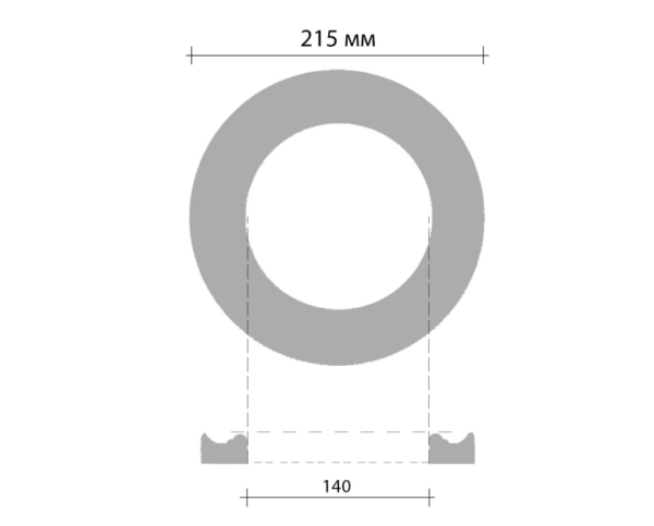 Розетка потолочная DECOMASTER 80205